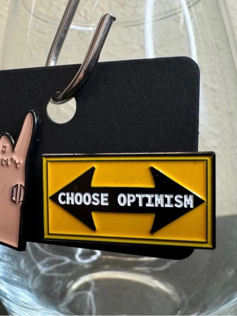 Enamel Pins Optimism Sign Army Hand Love Positivity